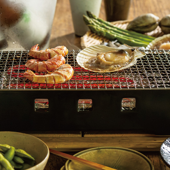 あぶり名人 長角型 シーズヒーターコンロ