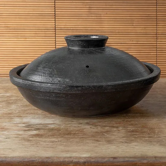 「粋」土鍋 たたき目 玄