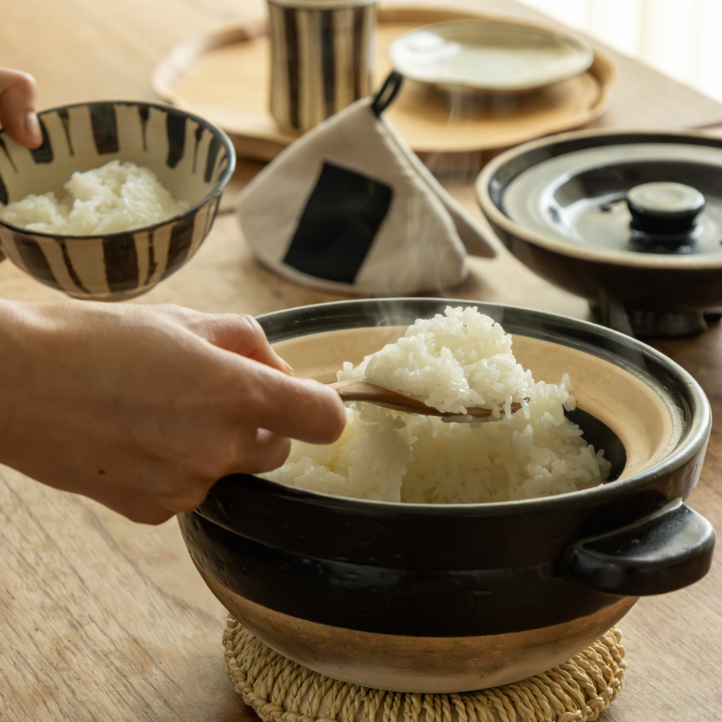 長谷園 ecoかまど かまどさん 二合炊き 炊飯土鍋 騒がしく 伊賀焼 美品